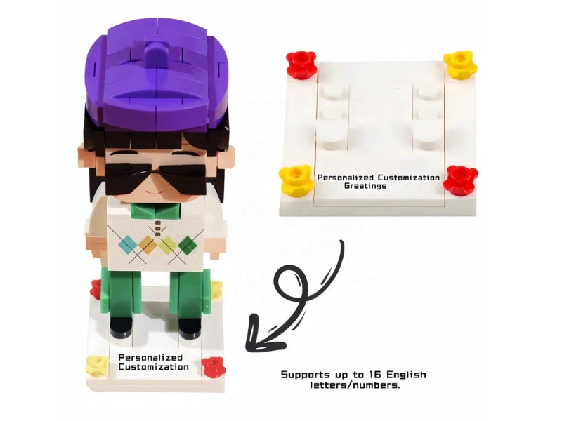 Turn Me Into Bricks - Hand Crafted Brick Figures