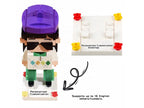 Turn Me Into Bricks - Hand Crafted Brick Figures