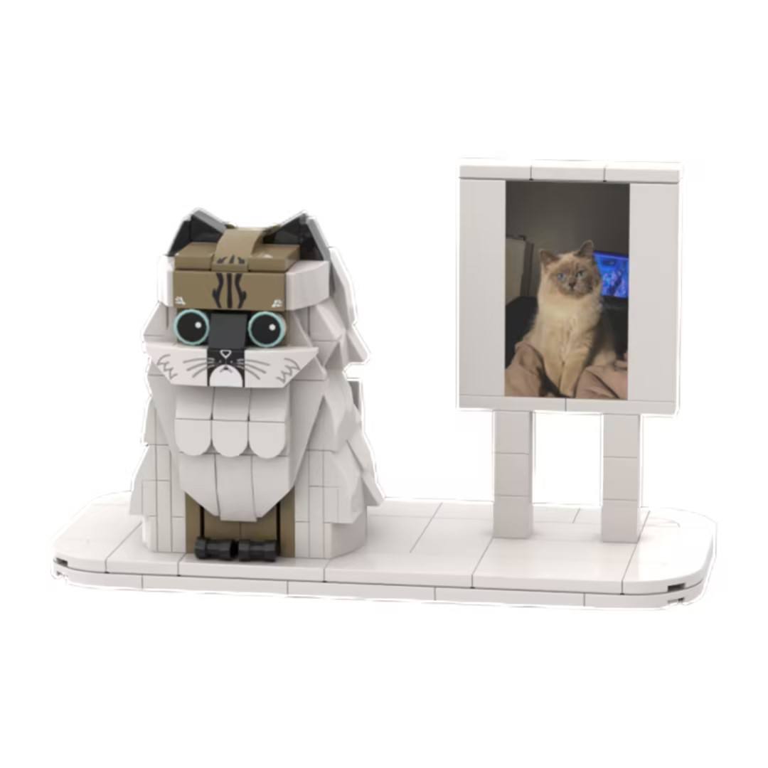 Custom Pet Lover’s BrickFig