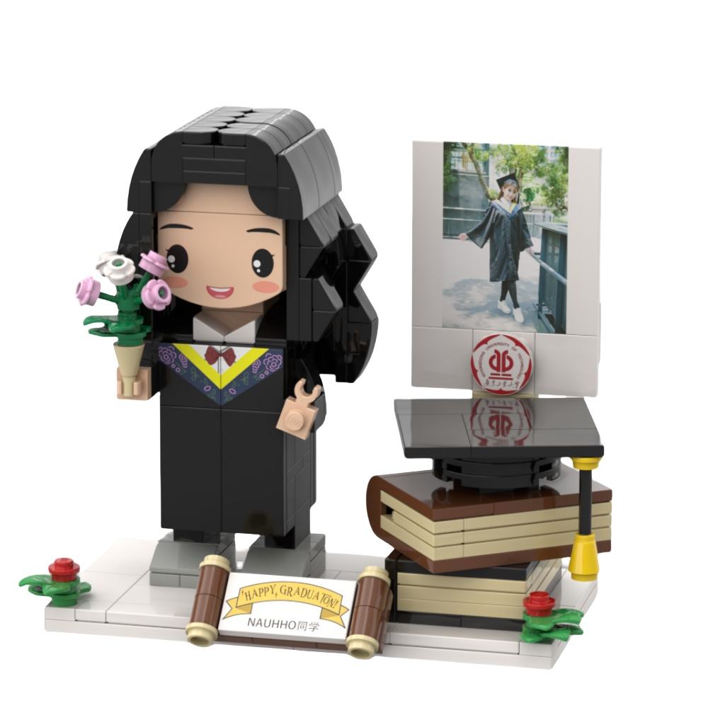 Custom Happy Graduation BrickFig