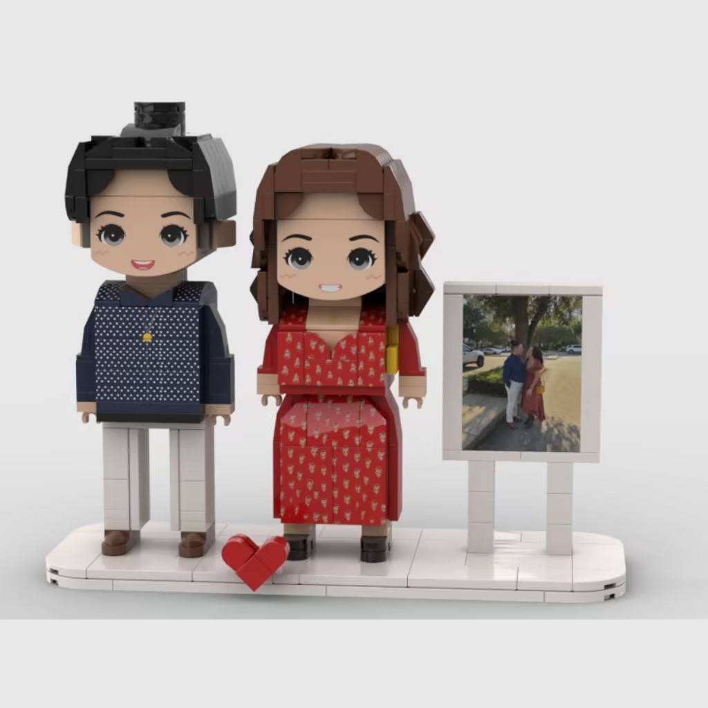 Custom Happy Anniversary BrickFig